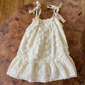 VICI white detailed dress size medium